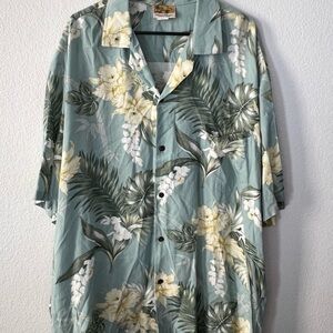 Winnie Fashion Men's Hawaiian Shirt Size 2XL Button Up